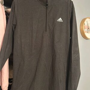 Adidas Charcoal Golf Pullover